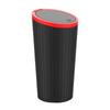 Bote de Basura para Coche Bote de Basura para Coche Bote para Cáscaras de Fruta Bote para Ranura de Coche Ranura para Portavasos de Coche Caja de Almacenamiento para Teléfono Móvil