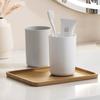Vaso para Enjuague Bucal de Pareja Estilo Japonés Alto Valor de Color Vaso Sencillo Espesado para Cepillo de Dientes Estilo Simple Vaso para Enjuague Bucal Vaso para Cepillarse los Dientes de Dormitorio