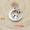 Nuevo colgante de conejo de aleación de plata de Xizang etiqueta multiestilo pulsera DIY collar accesorios accesorios en stock al por mayor