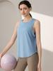 Regata Esportiva Fresca Jacquard Camuflada de Alta Qualidade Blusa Solta Feminina Top Profissional para Corrida Yoga Fitness Verão