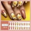 Margarita de Primavera Uñas de Ballet Uñas Nuevas Dulces Frescas Parche para Uñas Venta al por Mayor Uñas Calientes Europeas y Americanas