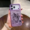 Diseño de Corazón tipo Boceto Adecuado para Apple 15 Plus, Funda de Teléfono Transfronteriza 16 Pro Max, Marca de Nicho iPhone 17, Trendy 13, Trendy 14
