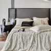 Estilo Pastoral Francés Orquídea Lyocell Tencel Verano Acolchado Lavable a Máquina Iones de Zinc Acondicionador de Aire Acolchado Verano Fresco Acolchado Juego de Cuatro Piezas