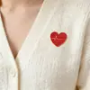 Broche Creativo en Forma de Corazón con ECG de Venta Caliente Transfronterizo, Pin de Ropa de Estetoscopio Médico, Accesorio Antiexposición