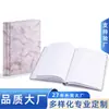 Cuaderno de Negocios Cubierta Personalizada Tamaño de Página Interior Cuaderno Sensación PU Patrón de Mármol Bloc de Notas Patrón de Impresión