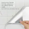 Pegatina de pared imitación azulejo de PVC, tablero de aluminio y plástico grueso impermeable y a prueba de humedad, sala de estar, cocina, baño, tablero protector de pared, decoración y embellecimiento