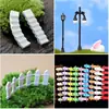 Decoraciones de Micro-Paisaje de Musgo, Vallas, Escaleras, Farolas, Adornos de Jardinería, Decoraciones DIY, Paisajismo en Botella Ecológica