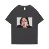 Camiseta Masculina Cinza de Manga Curta Sasha Love Top_yythk