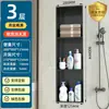 Estante de Baño Empotrado de Acero Inoxidable 304, Estante de Almacenamiento de Baño Embebido, Separador Metálico en Capas Listo para TV