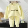 Ropa de casa de otoño e invierno para niños, Ropa de otoño para bebé, Pantalones largos, Conjuntos de ropa interior térmica para bebé, Ropa nueva para niños y niñas, Ropa para niños