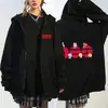 Cárdigan Sudadera con Merchandising de Grupo K-Pop, Sudadera con Capucha con Cremallera Estampada Arirang World Tour, Ropa Casual Holgada de Apoyo para Fans