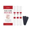 Set de Plumas para el Cuidado de Uñas Laniska Cuidado Suave para Manos y Pies, Mantenimiento de Uñas, Brillo, Fácil de Usar, Manicura Diaria