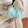 Bolso grande de nailon de alta gama para mujer, nuevo bolso de hombro de moda 2026 para ir al trabajo, bolso de mano tipo tote con sensación relajada