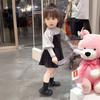 Vestido Falda para Niñas Niños Pequeños y Medianos Otoño Nuevo Estilo Coreano Estilo Occidental Bebé Infantil Ropa Infantil Primavera y Otoño Manga Larga Princesa