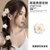Pasador de Flor para Mujer, Accesorio para el Cabello Atmosférico, Accesorio de Playa, Pinza para el Cabello Estilo Vacaciones, Adorno de Flor para el Cabello, Pinza para Foto de Viaje