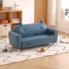 Sofá Infantil, Sofá Pequeño, Combinación Individual y Doble, Sofá de Lectura para Jardín de Infancia, Silla Linda de Oso de Dibujos Animados para Niños y Niñas