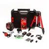 Nível a Laser Infravermelho Bluetooth para Música com Nivelamento Automático Instrumento para Piso Montado na Parede Instrumento de Marcação para Parede Externa de 16 Linhas