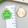 Trevo da Sorte Irlandês Acessórios para Joias DIY Chapéu de Trevo Colar Pingente Chaveiro Pequeno Charme Oktoberfest