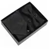 Set de Regalo de Corbata para Hombre, Pajarita de Moda de Alta Gama, Jacquard de Seda de Poliéster Bordado, Logotipo Personalizado, Corbata para Hombre al por Mayor
