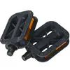 Pedales de Bicicleta de Plástico, Pedales de Plataforma Universales Antideslizantes para Bicicleta con Reflector para Bicicleta Infantil, Carretera, MTB, Piezas de Repuesto para Ciclismo