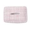 Caja de pañuelos estilo Chanel caja de reposabrazos para coche caja de pañuelos colgante para asiento creativa diosa coche caja de papel para coche