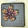 Moda Coreana Nueva y de Moda Lazo Ropa Accesorios DIY Flor 3D de Pedrería Accesorios para Ropa Venta al por Mayor