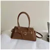Elegante bolso de mano con estampado de leopardo para mujer, nueva colección 2026, diseño moderno y retro, adecuado para ir al trabajo en otoño e invierno, se puede llevar como bolso de hombro o bolso cruzado