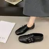 Sapatos rasos de couro estilo britânico para mulheres, nova coleção outono 2026, sapatilhas Mary Jane incrivelmente estilosas e populares, perfeitos para o trabalho e uso casual