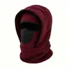 Gorro y Bufanda Integrados para Calidez al Aire Libre Gorra de Ciclismo para Hombres y Mujeres Equipo para la Cabeza para Deportes Esquí Protector de Cuello Gorro a Prueba de Viento Protección contra el Frío