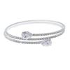 Pulsera de Cadena de Garra de Fábrica de Origen Europea y Americana con Forma de Serpiente con Pedrería Simple para Fiesta de Noche Moda Zirconio Joyería Transfronteriza de Comercio Exterior