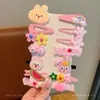 Grampo de cabelo de pelúcia versátil de alta qualidade para outono e inverno, grampo de cabelo fofo para crianças, grampo para mulheres, grampo requintado para franja de menina doce, acessórios de cabelo