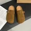 Pantuflas de Suela Gruesa y Punta Cerrada para Mujer, Nuevo Estilo Primavera 2026, Zapatos Casuales Versátiles sin Cordones con Aumento Oculto de Altura