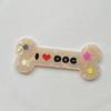 Cachorro gatito lindo acrílico accesorios diy tocado accesorios para funda de teléfono móvil zapatos con agujero zapatos decorativos flor al por mayor