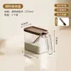 Suporte para Armazenamento de Temperos, Porta-Condimentos Doméstico de Cozinha Montado na Parede Sem Furos, Armazenamento de Especiarias, Suporte para Armazenamento de Óleo, Sal, Molho, Vinagre