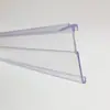 Tiras de precios de PVC de alta transparencia personalizadas de fábrica para tiendas de snacks, supermercados y centros comerciales