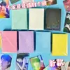 Nuevo set de tarjetas de película láser para tarjetas de macarrón 61x 91 álbum de estrellas tarjeta de juego de 3 pulgadas pequeña Kaka fábrica de películas outlet