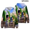 2024 Transfronterizo Nuevoastro Bot Universo Robot 3D Digital Casual Ropa para Adultos Niños Cos Sudadera con Capucha