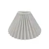 Pantalla de Lámpara Plegable de Tela Pvc Calidad Transfronteriza Lámpara de Mesa Pantalla de Lámpara de Pie Estilo Ins Pantalla de Lámpara Desmontable KD
