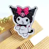 Broche Acrílico Cartoon Kuromi Atacado, Pins para Bolsa, Acessórios, Insígnias, Patches, Presentes da Temporada de Formatura