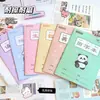 Libro de Ejercicios Cuaderno de Trabajo Preescolar Pinyin Libro de Palabras Nativas Matemáticas Honda Cuadrículas Cuaderno de Cuadrículas Estudiantes de Primaria Libro de Escritura