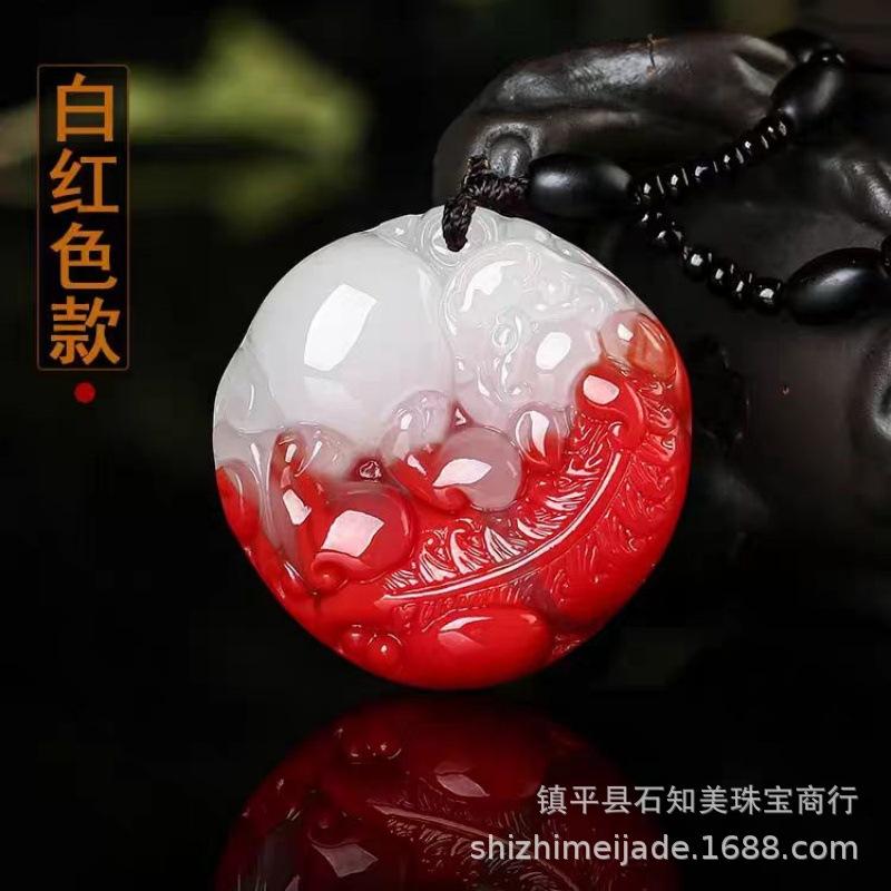 鸡血玉