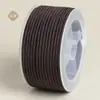 Corda Redonda Pequena 2mm 3mm Pulseira Artesanal Cordão para Colar Cordão para Pingente Fio para Joias Cordão DIY Venda por Atacado