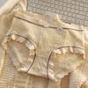 Ropa interior de algodón de fibra larga antibacteriana de Xinjiang para mujer, bragas transpirables sin costuras con cintura media y entrepierna para niña