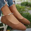 Zapatos de Madre de Corte Bajo Versátiles Transfronterizos Europeos y Americanos Slip-on Talla Grande Zapatos al por Mayor 2026 Comercio Exterior Europeo y Americano Punta Redonda al por Mayor Talla Grande