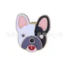 Insígnia de Bulldog Francês Desenho Animado Broche Fofo Insígnia Comemorativa de Pet Bolsa Estojo de Caneta Acessórios para Roupas Personalizado