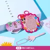 Tablero de Dibujo Pequeño Magnético de Acero con Bolas de Powerpuff Girls con Licencia Oficial, Borrable, Alivia el Estrés, Juguete Educativo para Niños para la Interacción Padres-Hijos
