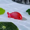 Micro paisajismo creativo lindo pez pequeño carpa pez de colores acuario pecera botella ecológica decoración de paisajismo accesorios pequeño