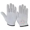 400g grado A de diez agujas pantalla de lámpara algodón Guantes de trabajo Exportación guantes de trabajo de algodón blanqueado logo