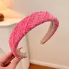 Linda diadema de felpa de dibujos animados para mujer, especialmente diseñada para lavarse la cara y aplicar mascarillas faciales, diadema de corona alta, lista para fotos, crea una atmósfera elegante