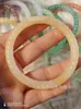 Pulseira Torcida Imitação de Jade Estilo Antigo, Novo Estilo Chinês, Transparente Colorido Empilhável Moda Feminina Versátil Presente, Uma Peça Venda por Atacado